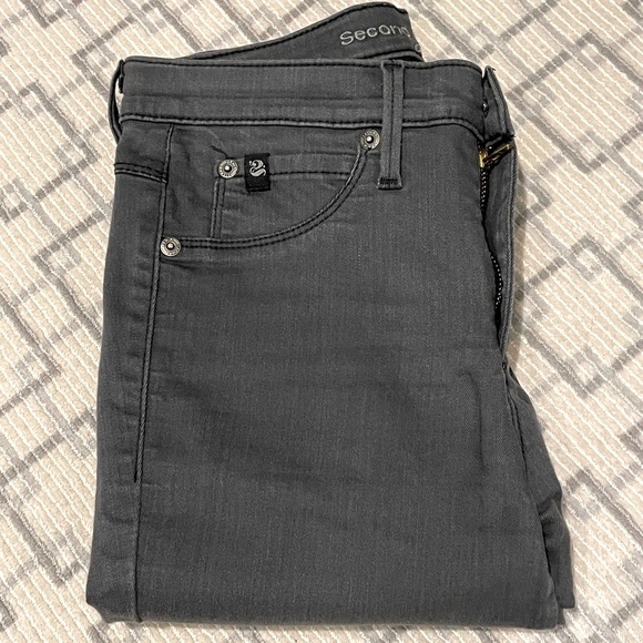 Yoga Jeans Denim - SECOND YOGA JEANS Grey Skinny Jeans with stretch